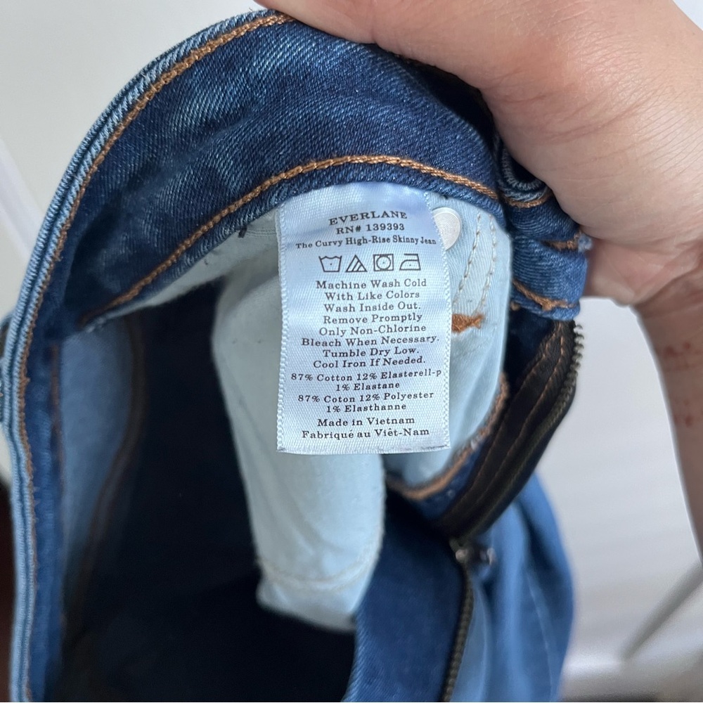 Everlane Curvy High-Rise Skinny 29 - Picture 5 of 9